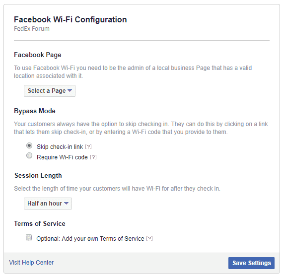 Использование Facebook для гостевого WiFi в UniFi Controller. Использование Facebook для гостевого WiFi в UniFi Controller.