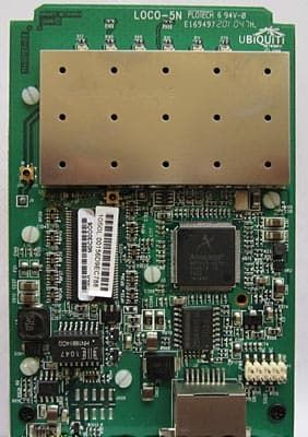 NanoStation loco M5 материнская плата